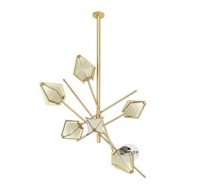 Prism-harlow-6-white-glass-chandelier-pendant-light