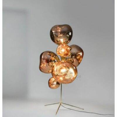 Replica Melt Copper Flexible Floor Lamp by Tom Dixon - Image 5