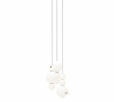 Replica Pearls Globe Cluster ACD Pendant Chandelier - Image 3