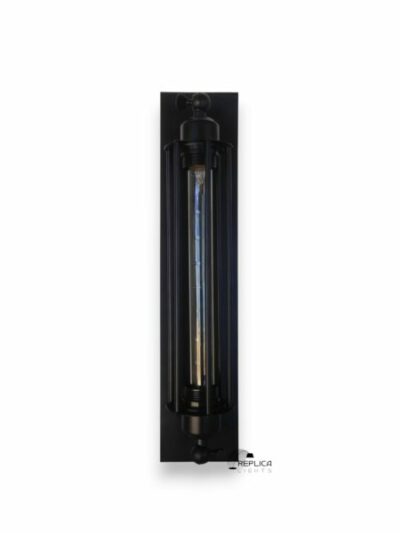 Grand Edison Black Caged Wall Light - Image 3