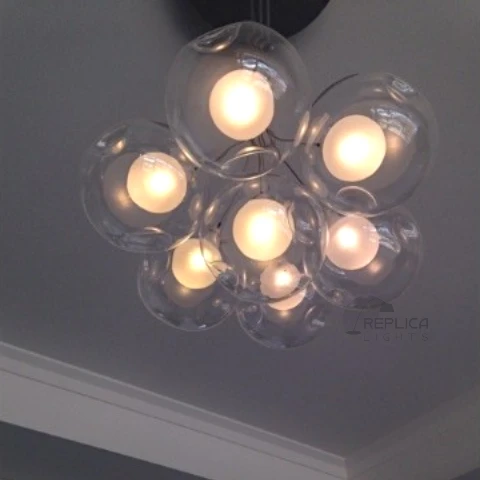 bocci 28.5 double layer glass pendant light