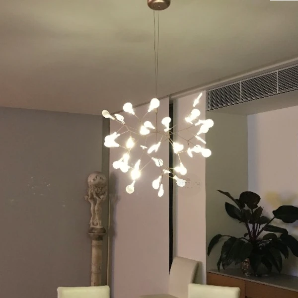 moooi heracleum pendant light installed insitu