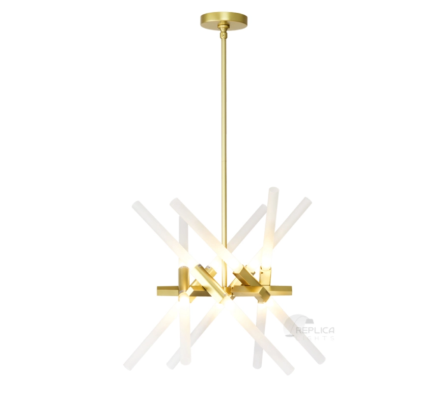 autumn x 12 light gold sculptural pendant chandelier