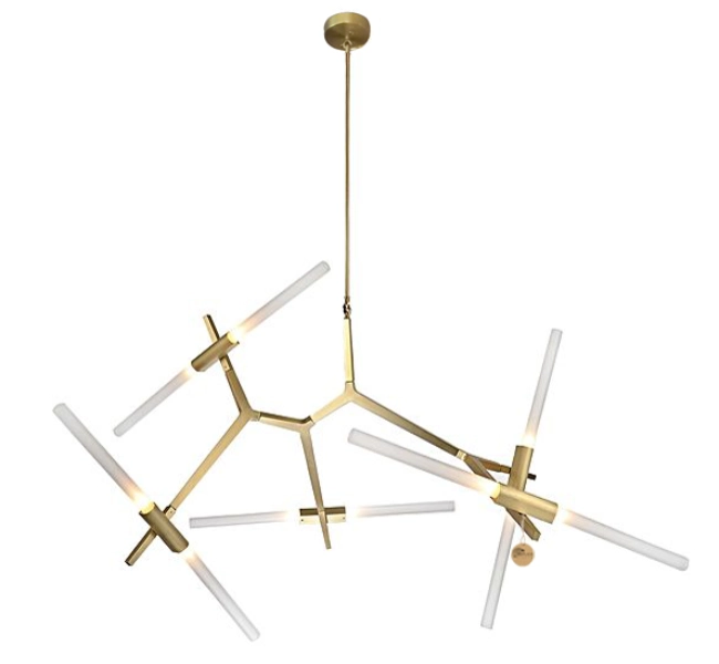 gold autumn 10 light pendant luxury chandelier