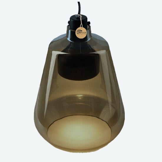 Glass Pendant Light Friday by Reinhard Dienes