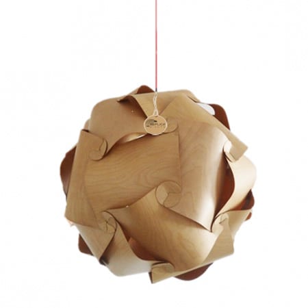 Replica Plywood Naos Plywood Pendant Light by Alexis Facca