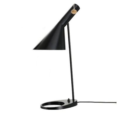 Arne Jacobsen AJ Black Table Lamp
