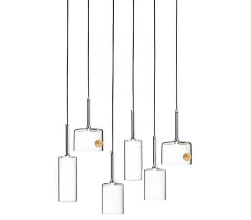 Replica Spillray 6 Light Chandelier by Manuel Vivian