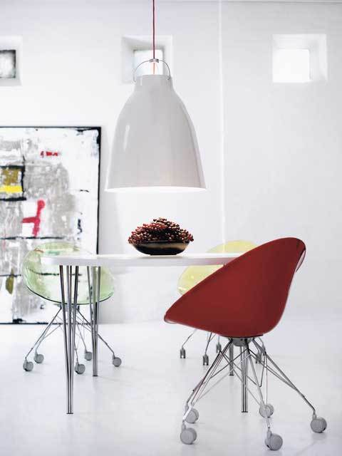 Replica Lightyears Caravaggio Industrial White Pendant Light - Image 2