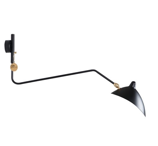 Serge Mouille Wall One Arm Sconce Lamp | Replica Lights