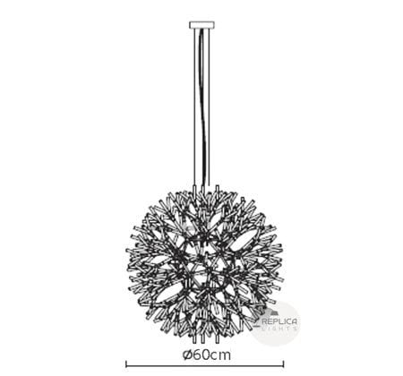 Replica White Red Lagranja Group Coral Pendant Light by Pallucco - Image 2