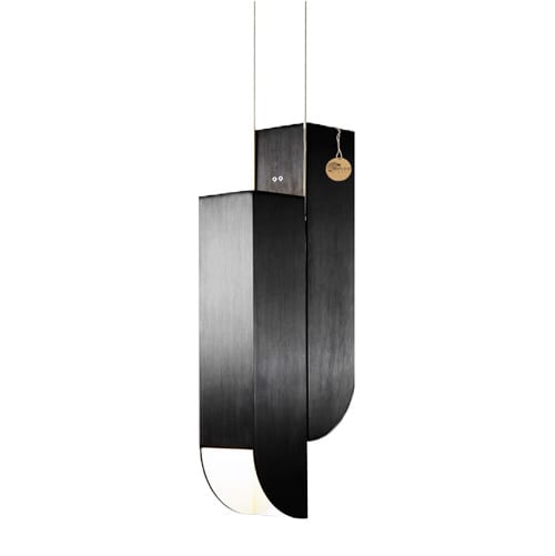 Replica Cora 2 Black Alumimium Pendant Light