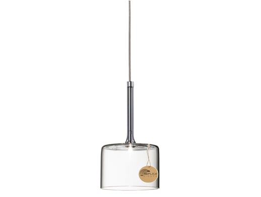 Replica Spillray Chandelier 3 Light Clear Glass Pendant - Image 3