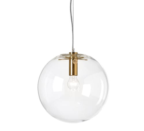 Replica Classicon Selene Brass Gold Pendant Light by Sandra Lidner