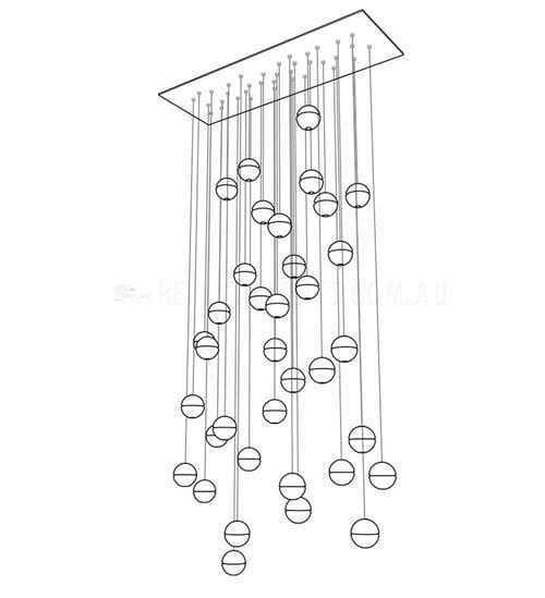 Replica Bocci 14.36 Suspension LED Chandelier - Image 4