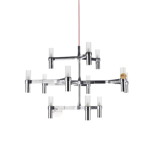 Replica Nemo Crown Minor Chrome Pendant Chandelier