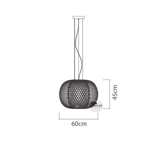 Replica Gold Mesh Parachilna Anwar T45 Chandelier Pendant Light - Image 2