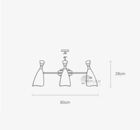 Replica 12 Light Duke Pendant Lamp by Delightfull - Image 2