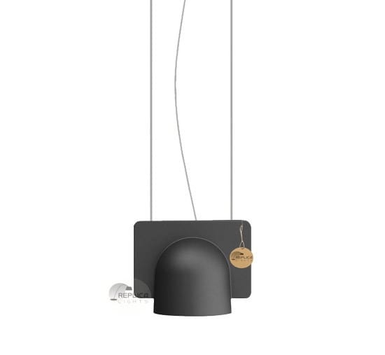 Replica Igloo 1 Light Suspension Lamp by Fontana Arte