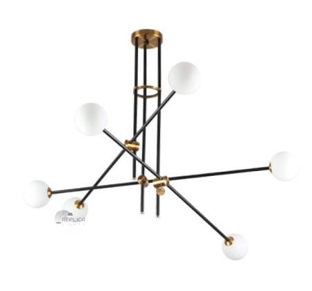 Replica Roll and Hill Modo Random Pendant 6 Light