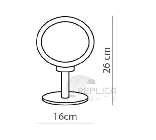 Replica Modern Bedside Nabila Lamp by Tooy Design - Image 3