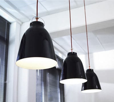 Replica Lightyears Caravaggio Black Pendant Light by Cecilie Manz - Image 4